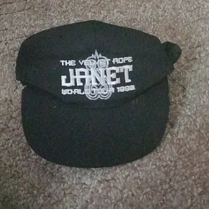 Janet Jackson velvet rope tour hat